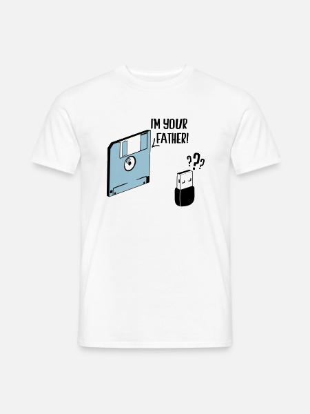 I'm your father - T-shirt homme - blanc