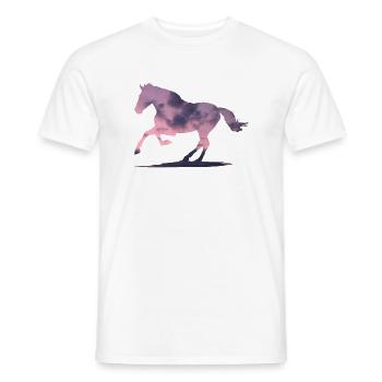 Cloud Horse - Men's T-Shirt - white - Front - AI Model Male 178 dark (178cm)