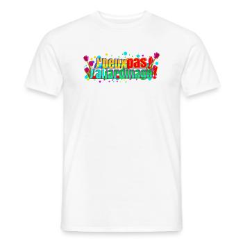 J'peux pas j'ai jardinage - T-shirt homme - blanc - Devant - AI Model Male 178 dark (178cm)