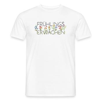 Frühlingserwachen auf deinem Shirt - Männer T-Shirt - Weiß - Vorne - AI Model Male 178 dark (178cm)