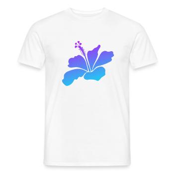 Blumen Feeling - Männer T-Shirt - Weiß - Vorne - AI Model Male 178 dark (178cm)