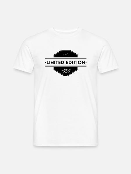 LIMITED EDITION_1959 - Men's T-Shirt - white
