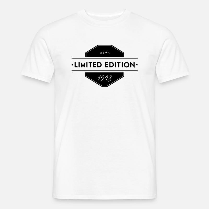 LIMITED EDITION_1943 - Männer T-Shirt - Weiß