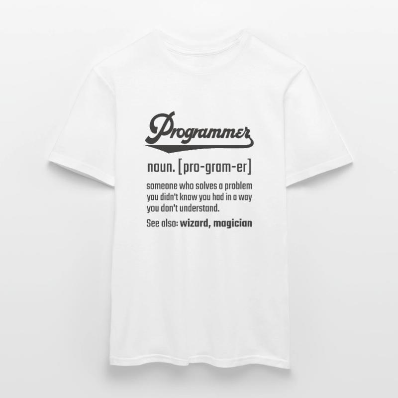 Programmeur programmeur nom nom définition T-shirt homme