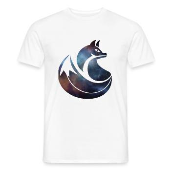 fox star constellation | Sternzeichen Fuchs - Männer T-Shirt - Weiß - Vorne - AI Model Male 178 dark (178cm)