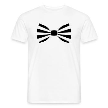 Binden - Männer T-Shirt - Weiß - Vorne - AI Model Male 178 dark (178cm)
