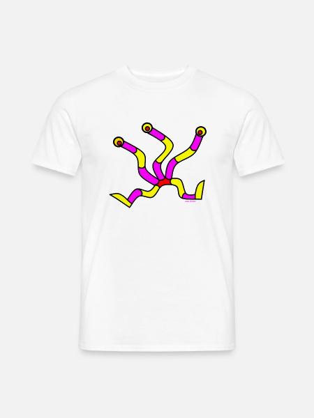 Lustiges shirt by jango creation fashion - Männer T-Shirt - Weiß