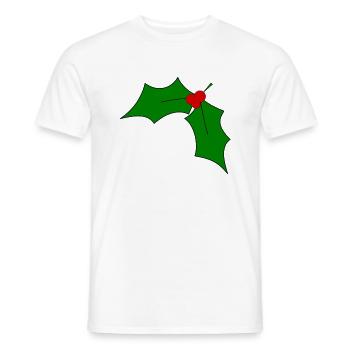 Mistelzweig - Männer T-Shirt - Weiß - Vorne - AI Model Male 178 dark (178cm)