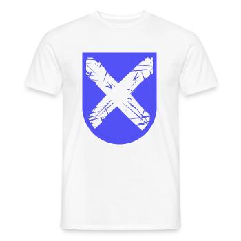 Die Schotten - Männer T-Shirt - Weiß - Vorne - AI Model Male 178 dark (178cm)