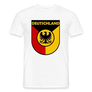 The colours from Germany - Men's T-Shirt - white - Front - AI Model Male 178 dark (178cm)