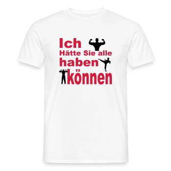 junggesellenabschied - Männer T-Shirt - Weiß - Vorne - AI Model Male 178 dark (178cm)