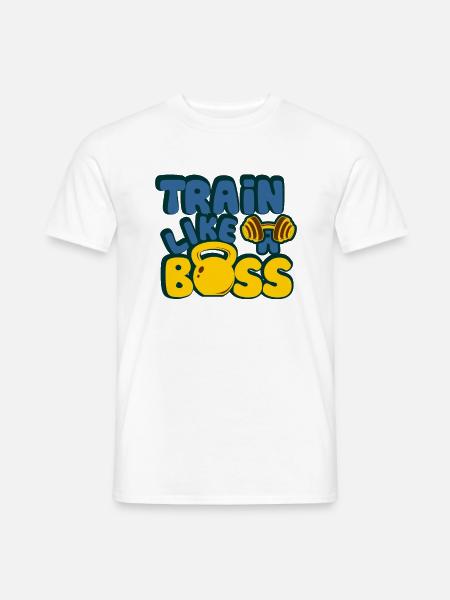 fun shirt for athletes - Men's T-Shirt - white