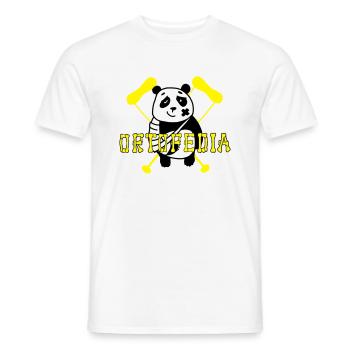 Panda Orthopedics - Men's T-Shirt - white - Front - AI Model Male 178 dark (178cm)