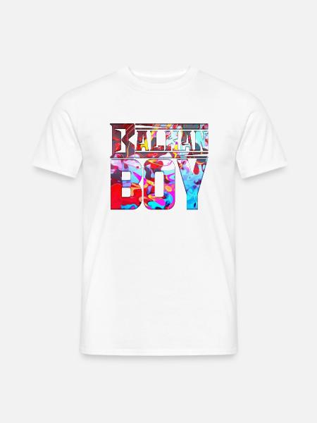 Balkan Kroatien Bosnien Serbien juge exyu boy boys - Männer T-Shirt - Weiß