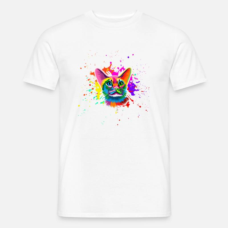 C’est mon visage heureux - T-shirt homme - undefined