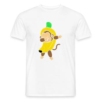 Tupfen - Männer T-Shirt - Weiß - Vorne - AI Model Male 178 dark (178cm)