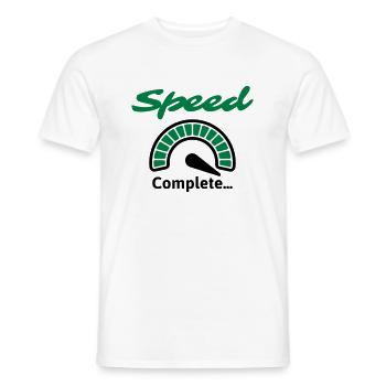 Speed Complete... - Männer T-Shirt - Weiß - Vorne - AI Model Male 178 dark (178cm)