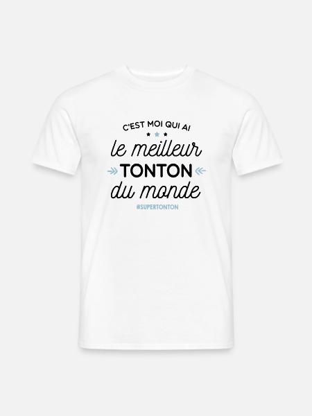 Best Uncle - super uncle - Men's T-Shirt - white