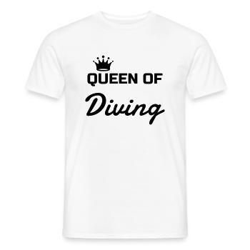 Tauchen / Taucher / Diving / Scuba Diving - Männer T-Shirt - Weiß - Vorne - AI Model Male 178 dark (178cm)