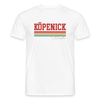 Köpenick, Berlin, Allemagne - T-shirt homme - blanc - Devant - AI Model Male 178 dark (178cm)