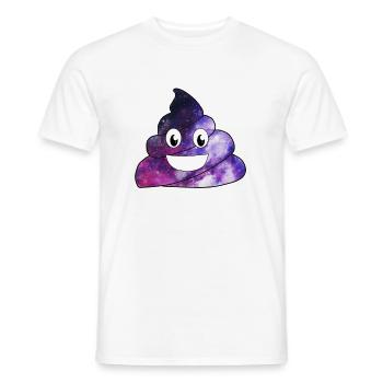 Kacke Shit - Männer T-Shirt - Weiß - Vorne - AI Model Male 178 dark (178cm)