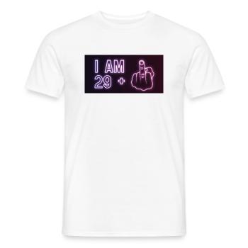 30. Geburtstag - Männer T-Shirt - Weiß - Vorne - AI Model Male 178 dark (178cm)