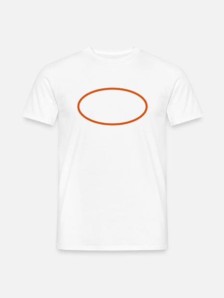 ellipse - Men's T-Shirt - white