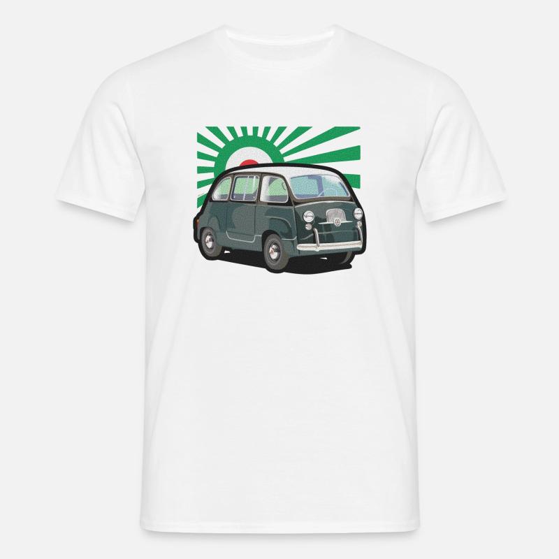 Kleines Auto - Männer T-Shirt - Weiß