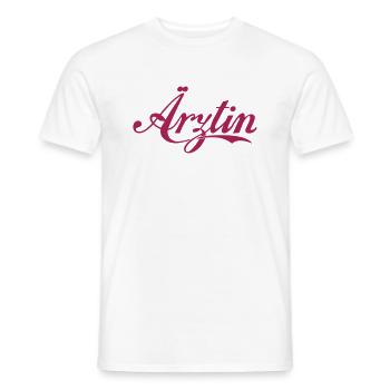 Ärztin - Männer T-Shirt - Weiß - Vorne - AI Model Male 178 dark (178cm)