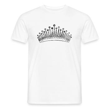 Tiara - T-shirt homme - blanc - Devant - AI Model Male 178 dark (178cm)