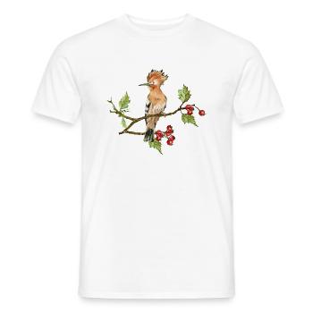 Colorful bird - Men's T-Shirt - white - Front - AI Model Male 178 dark (178cm)
