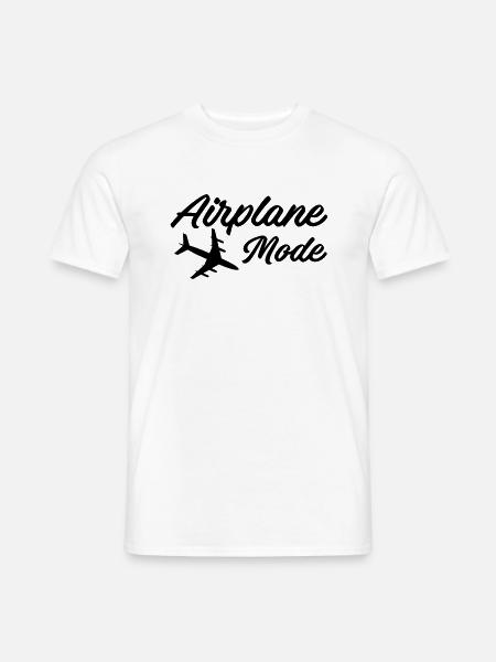 Airplane Mode - Men's T-Shirt - white