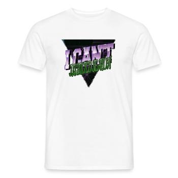 dictons drôles mécaniques robots de construction amusants garçons - T-shirt homme - blanc - Devant - AI Model Male 178 dark (178cm)