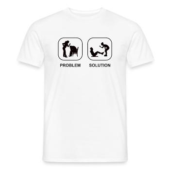 Fitness Bodybuilder Musculation Athlètes Muscle - T-shirt homme - blanc - Devant - AI Model Male 178 dark (178cm)