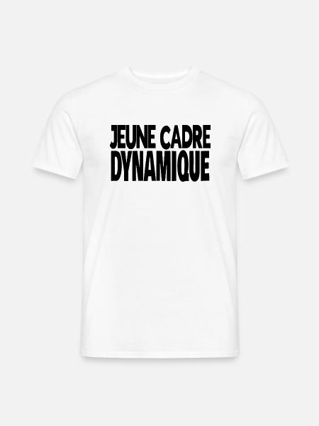 jeune cadre dynamique - T-shirt homme - blanc