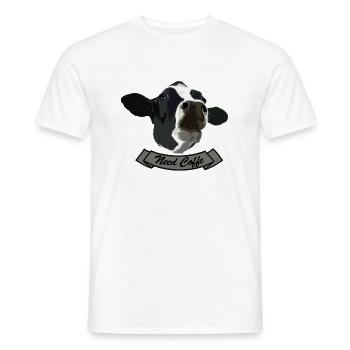 i need coffee - Männer T-Shirt - Weiß - Vorne - AI Model Male 178 dark (178cm)