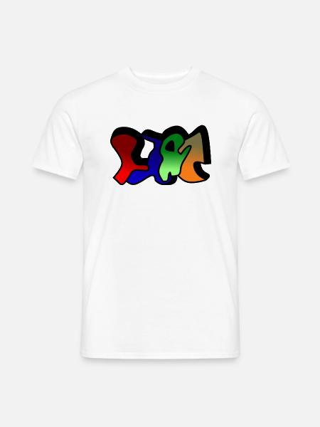 Schöne Kunst / Symbole / verschenken - Männer T-Shirt - Weiß