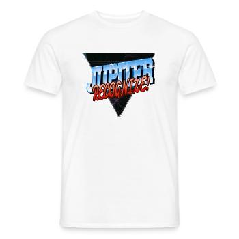 citation astronomie drôle en apesanteur idée de présent - T-shirt homme - blanc - Devant - AI Model Male 178 dark (178cm)