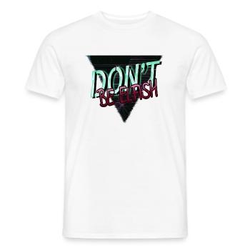 Funny quote Dinosaur Tshirt Dinosaur Beard Gang - Men's T-Shirt - white - Front - AI Model Male 178 dark (178cm)