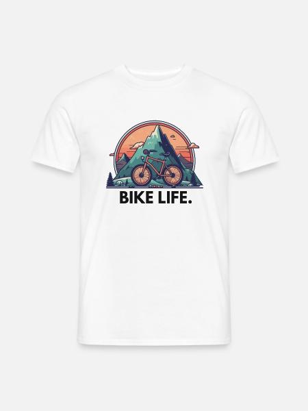 Bike Life - T-shirt homme - blanc
