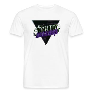 pudel statement dogge lustig lieblingshund lieben - Männer T-Shirt - Weiß - Vorne - AI Model Male 178 dark (178cm)