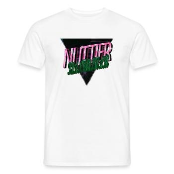 gift idea present couples dinosaur lover - Männer T-Shirt - Weiß - Vorne - AI Model Male 178 dark (178cm)