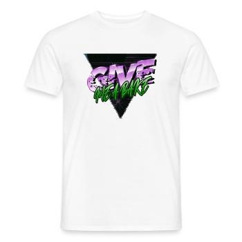 humor gift for chef funny gift vocation - Men's T-Shirt - white - Front - AI Model Male 178 dark (178cm)