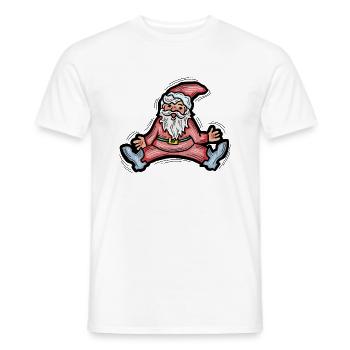 Weihnachtsmann - Männer T-Shirt - Weiß - Vorne - AI Model Male 178 dark (178cm)