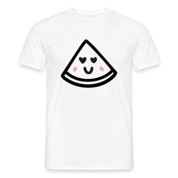 Wassermelone - Männer T-Shirt - Weiß - Vorne - AI Model Male 178 dark (178cm)