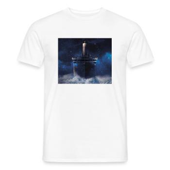 Titanic - Männer T-Shirt - Weiß - Vorne - AI Model Male 178 dark (178cm)