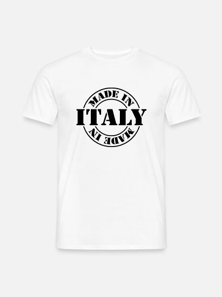 made in italy m1k2 - Mænd T-shirt - hvid