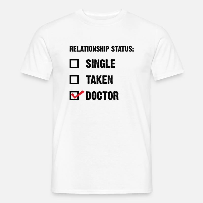 Dr. Scheck! - Männer T-Shirt - Weiß