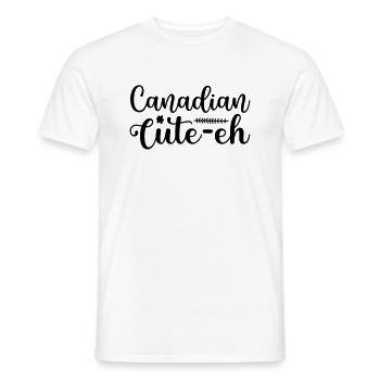 7 canadian cute eh - Männer T-Shirt - Weiß - Vorne - AI Model Male 178 dark (178cm)