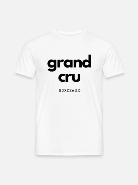 grand cru bordeaux - Männer T-Shirt - Weiß